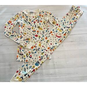 Hanna Andersson Andersson unicorn lion‎ floral pajamas 160/14